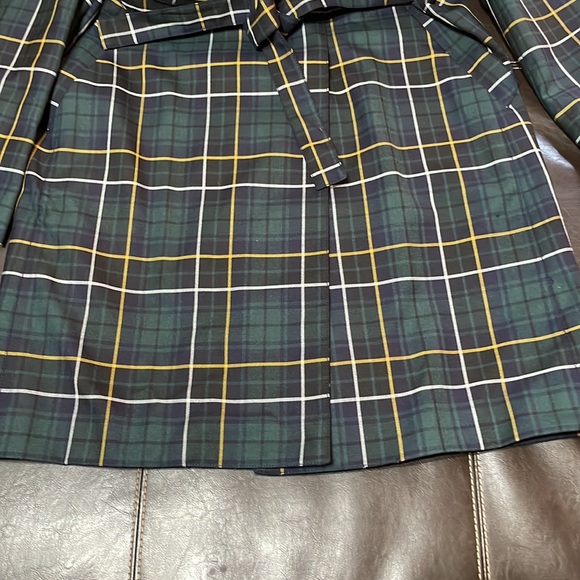 J.Crew Collection Trench coat in Tartan - Picture 11 of 17